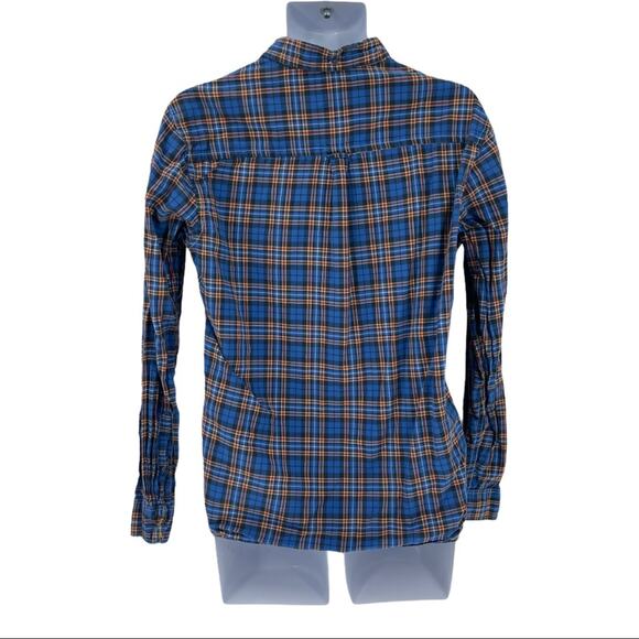 G.H. Bass & Co. Mens Slim Fit Cotton Plaid Button Down Shirt Size Medium M - Picture 2 of 6